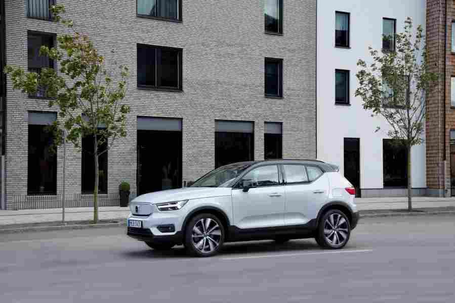 volvo c40 recharge 2021 7034 82 Car A4 Photo Print