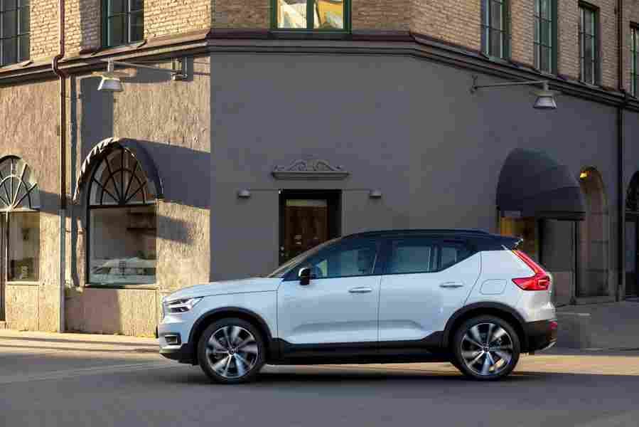 volvo c40 recharge 2021 7034 83 Car A4 Photo Print