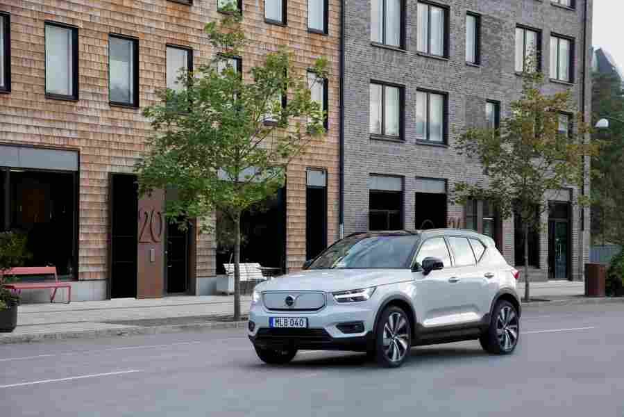volvo c40 recharge 2021 7034 85 Car A4 Photo Print