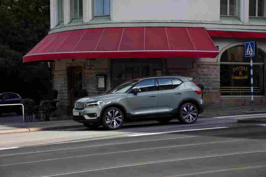volvo c40 recharge 2021 7034 87 Car A4 Photo Print