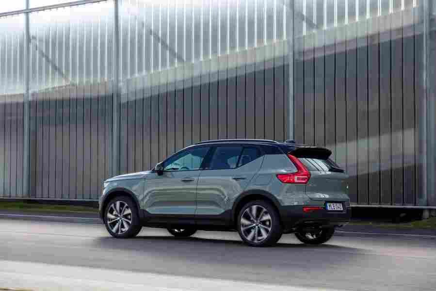 volvo c40 recharge 2021 7034 89 Car A4 Photo Print