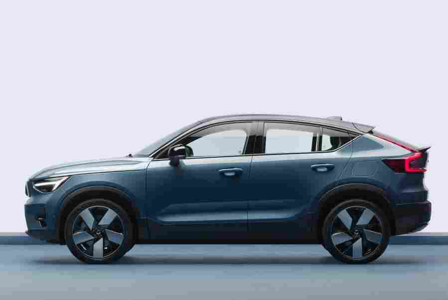 volvo c40 recharge 2021 7034 9 Car A4 Photo Print