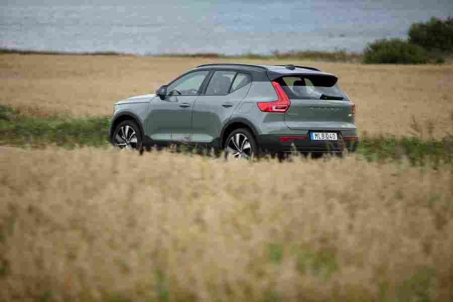volvo c40 recharge 2021 7034 91 Car A4 Photo Print