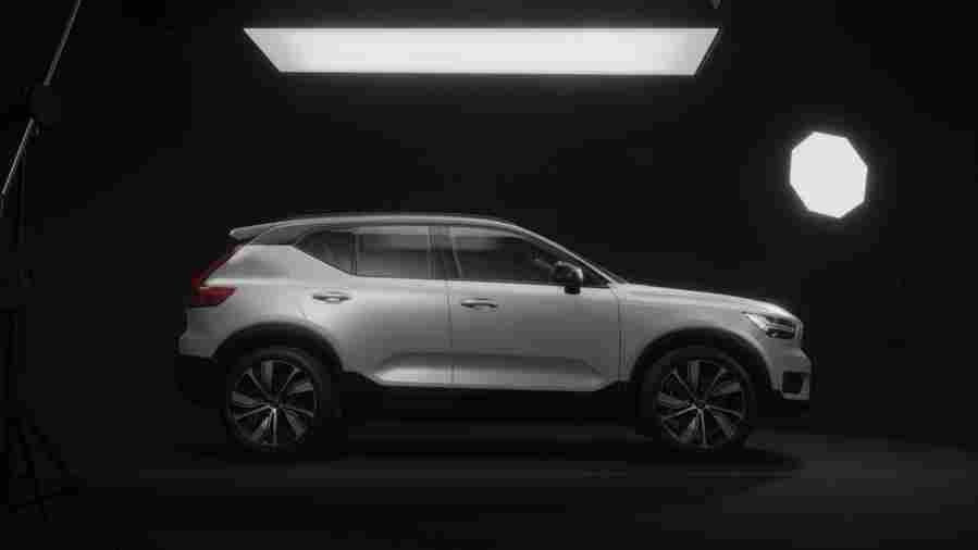 volvo c40 recharge 2021 7034 92 Car A4 Photo Print