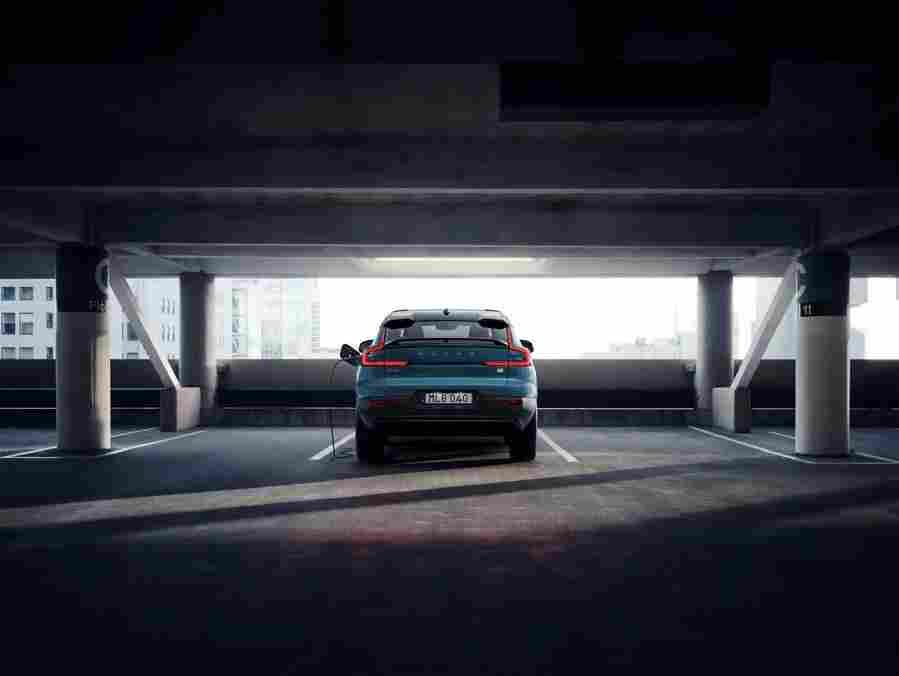 volvo c40 recharge 2021 7034 97 Car A4 Photo Print