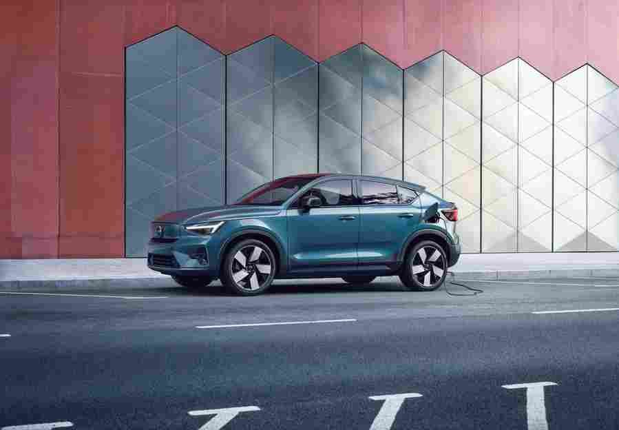 volvo c40 recharge 2022 7240 1 Car A4 Photo Print