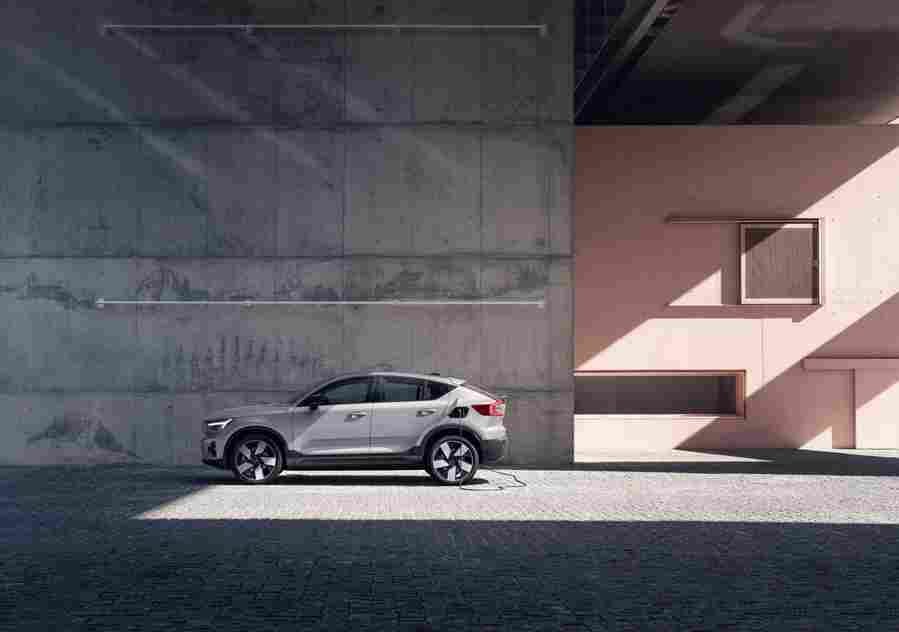 volvo c40 recharge 2022 7240 8 Car A4 Photo Print