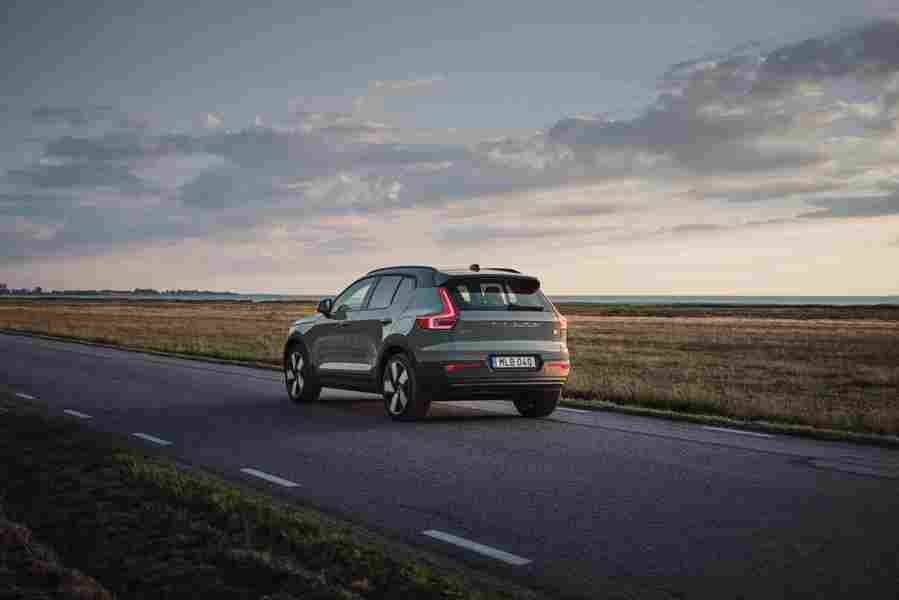 volvo xc40 recharge 2022 7239 40 Car A4 Photo Print