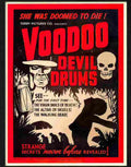 voodoo devil drums 2 Advert A4 Photo Print
