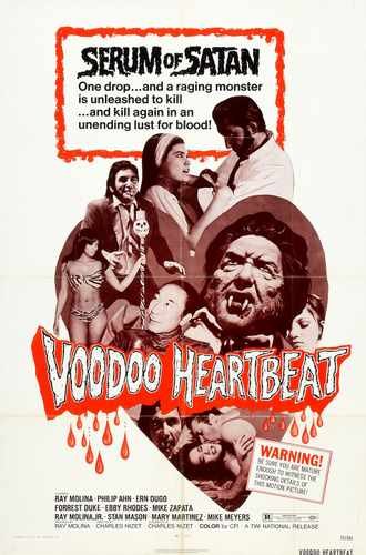 voodoo heartbeat  01 film star poster A4 Photo Print
