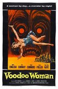 voodoo woman  01 film star poster A4 Photo Print
