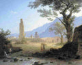vorobiev maxim italian landscape Art A4 Photo Print