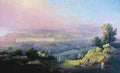 vorobiev maxim view of jerusalem Art A4 Photo Print