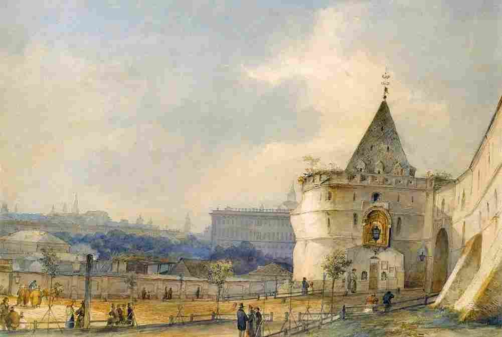 vorobiev saint barbara s gate Art A4 Photo Print