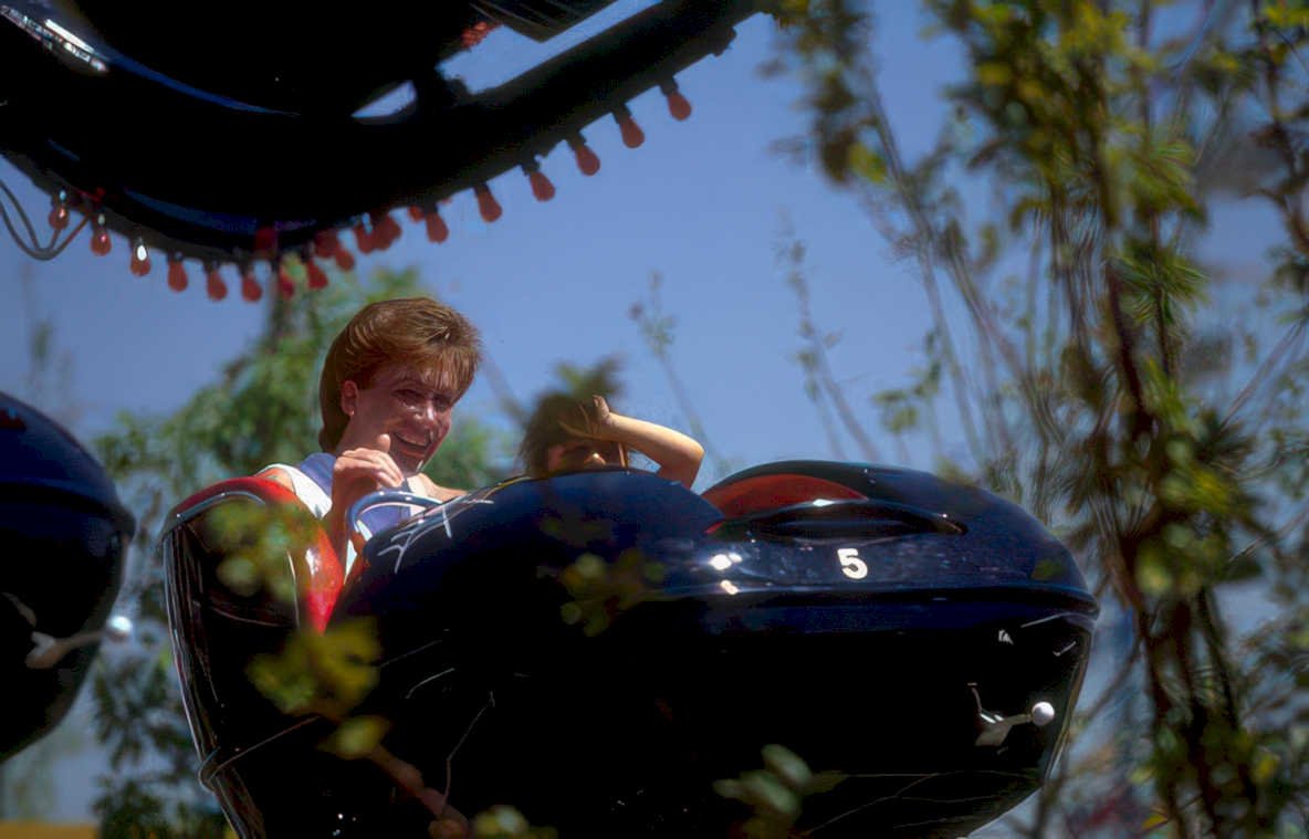 vortex ride family Vintage A4 Photo Print