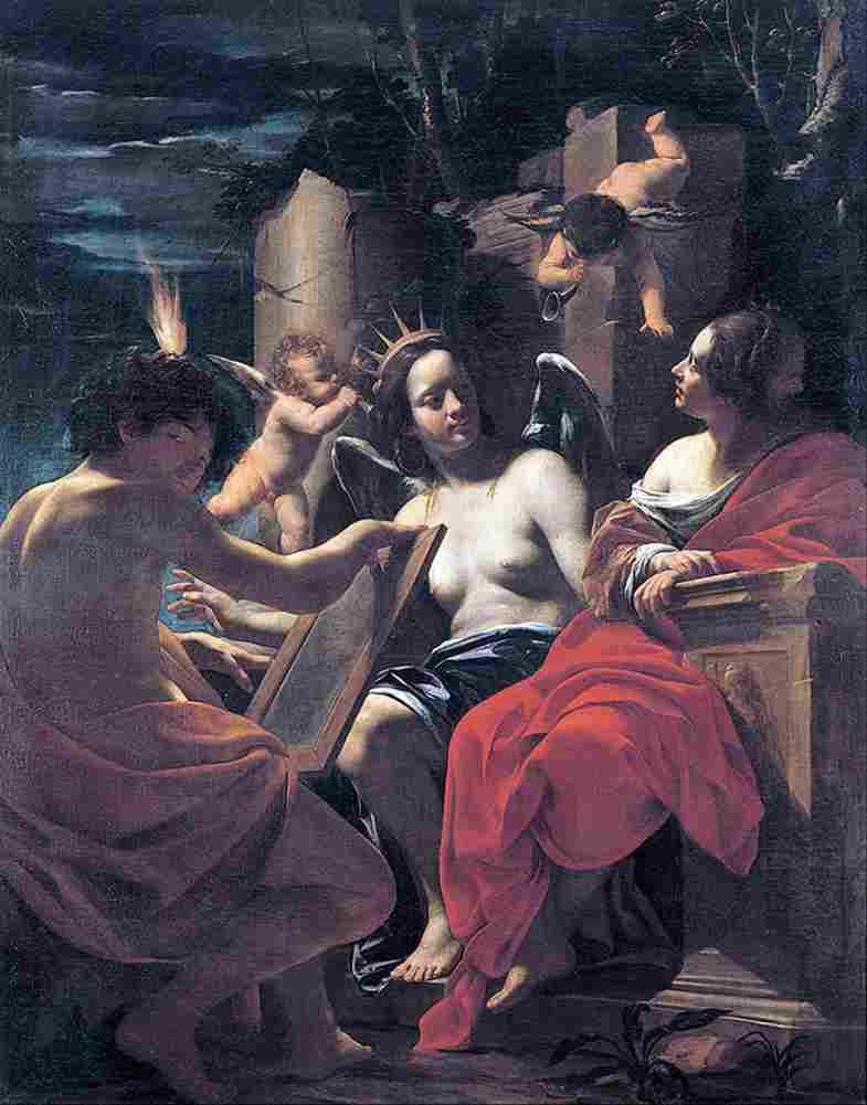 vouet simon allegory Art A4 Photo Print