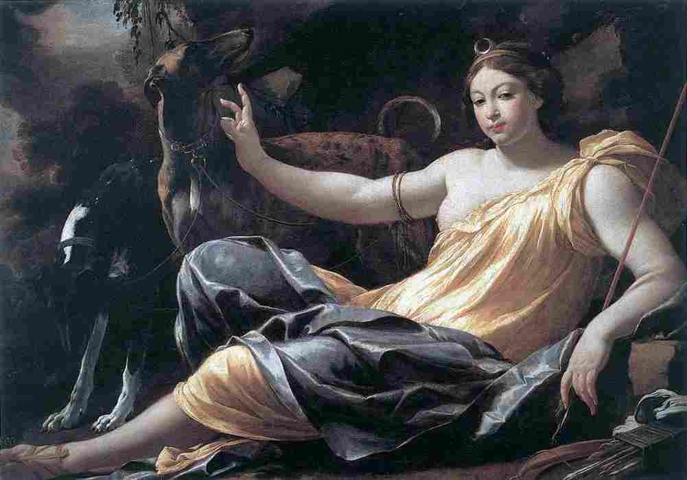 vouet simon diana Art A4 Photo Print