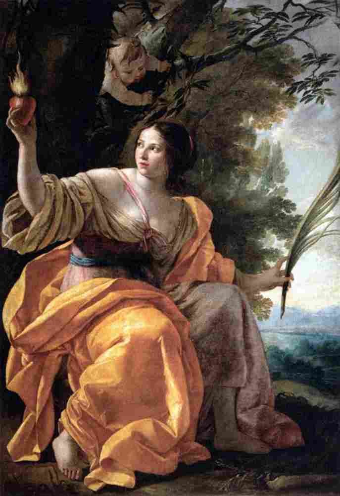 vouet simon heavenly charity Art A4 Photo Print