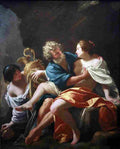 vouet simon loth and his daughters Art A4 Photo Print