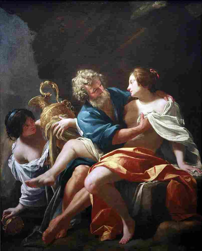 vouet simon loth and his daughters Art A4 Photo Print