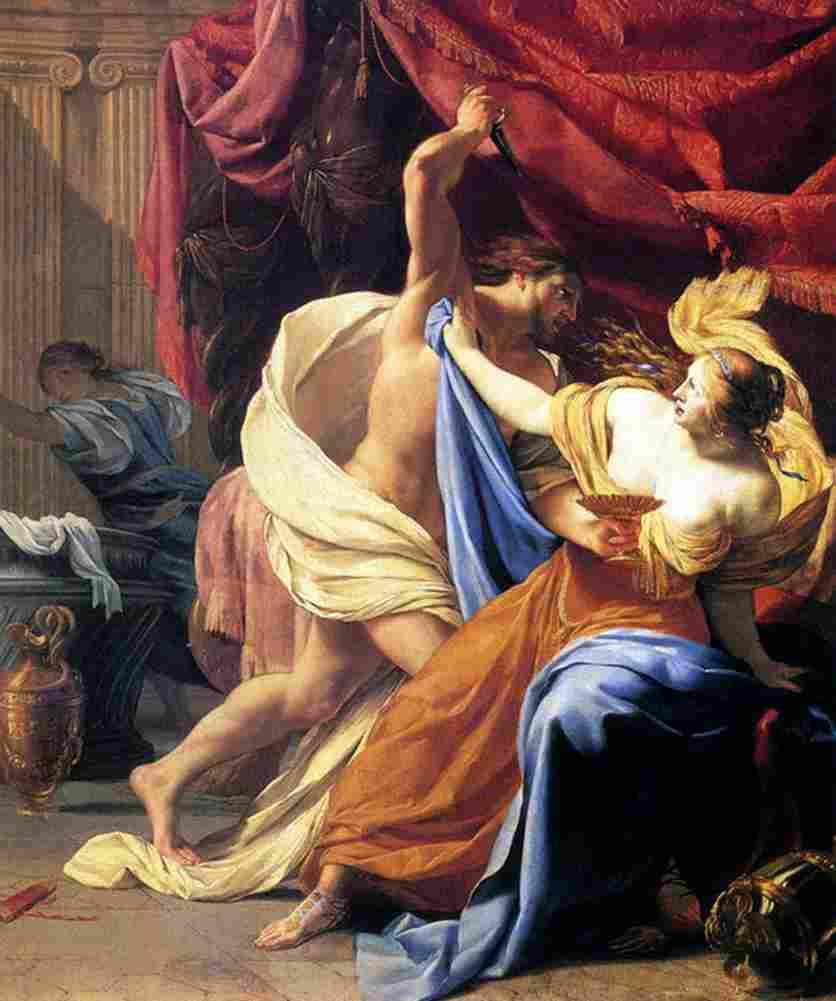 vouet simon lucretia and tarquin Art A4 Photo Print