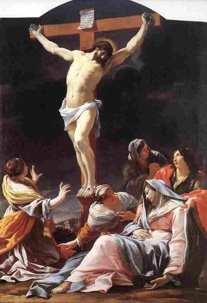 vouet simon the crucifixion Art A4 Photo Print