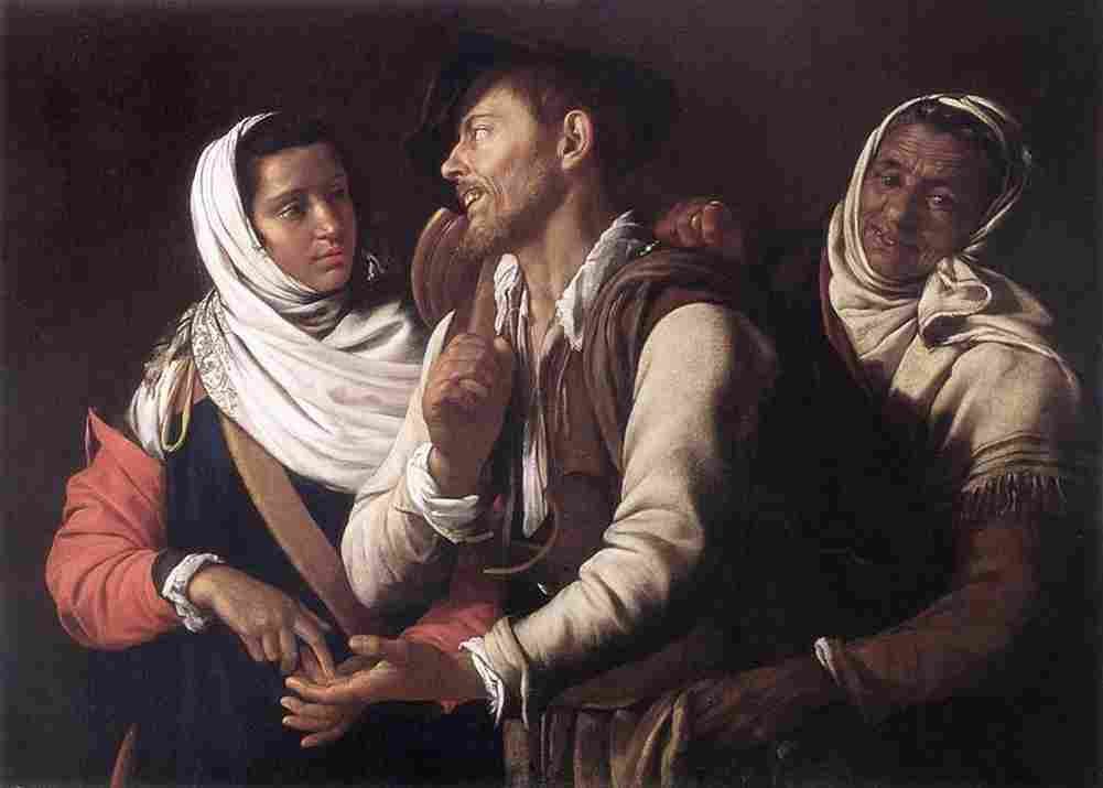vouet simon the fortune teller Art A4 Photo Print