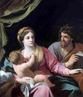 vouet simon the holy family Art A4 Photo Print