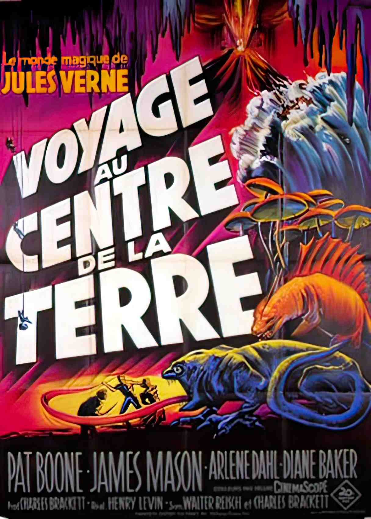 voyage au centre terre Advert A4 Photo Print