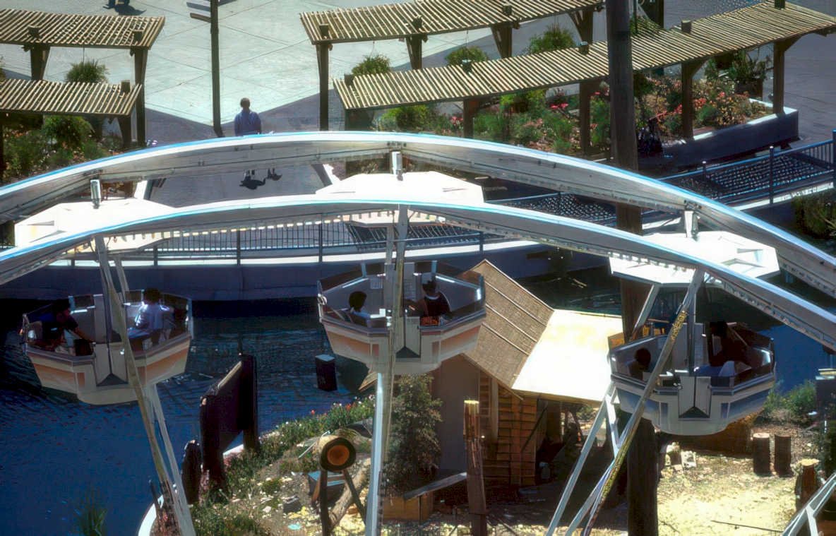 voyage coaster rides Vintage A4 Photo Print