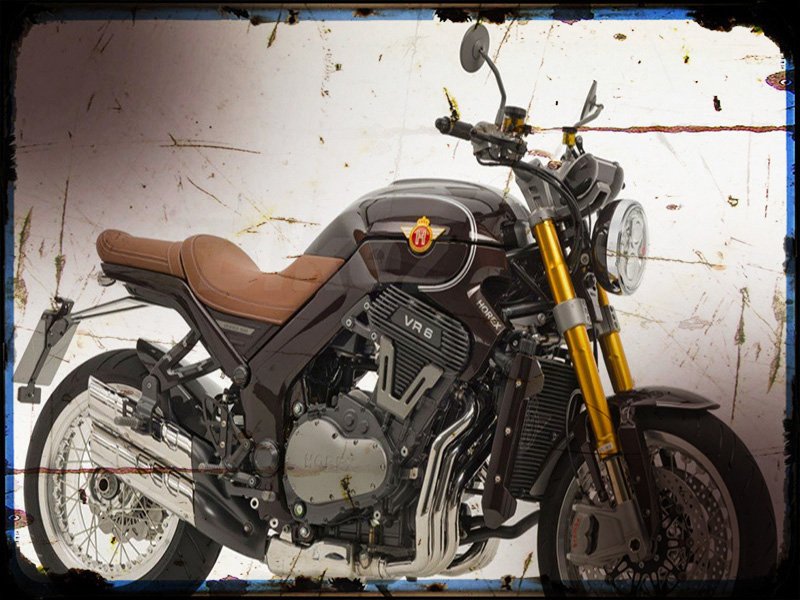 vr6 classic Horex A4 Photo Print Motorbike Vintage Aged