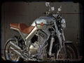 vr6 silver edition A4 Photo Print Motorbike Vintage Aged