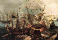 vro Battle of Gibraltar Art A4 Photo Print