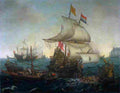 vro Dutch Ships Ramming Spanish Galleys off the Flemish Coast in October 1602 Art A4 Photo Print