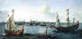 vro The Harbour in Amsterdam Art A4 Photo Print