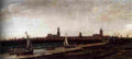 vro View of Delft from the Northwest Art A4 Photo Print