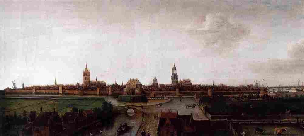 vro View of Delft from the Southwest Art A4 Photo Print