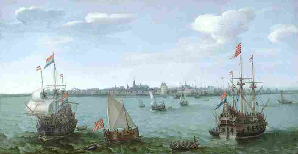 vro View of Hoorn Art A4 Photo Print