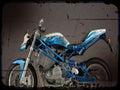 vun 1 A4 Photo Print Motorbike Vintage Aged