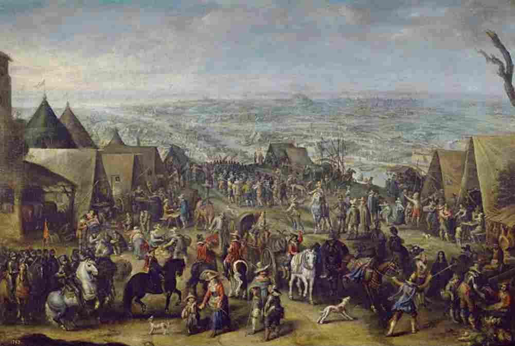 wael cornelis de siege of ostend Art A4 Photo Print