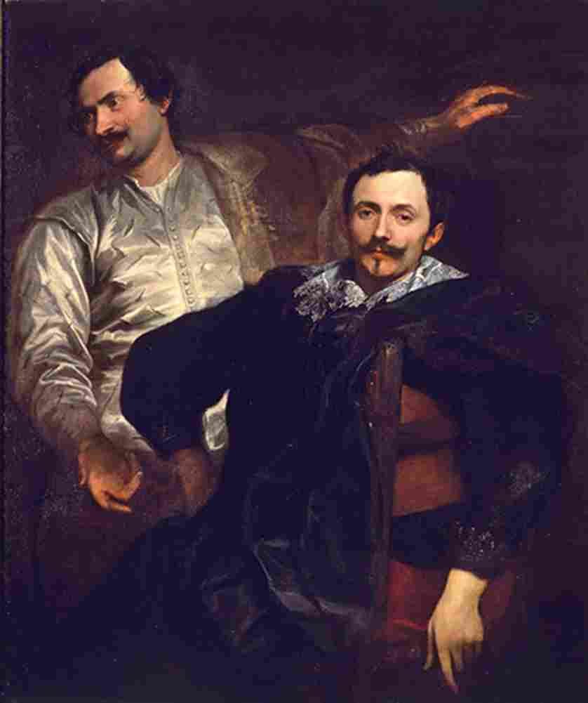 wael cornelis de the brothers lucas and cornelius de wael Art A4 Photo Print