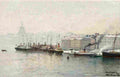 wahl Vintervy of Skeppsbron main Art A4 Photo Print