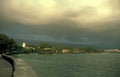 waikiki sunset diamond Vintage A4 Photo Print