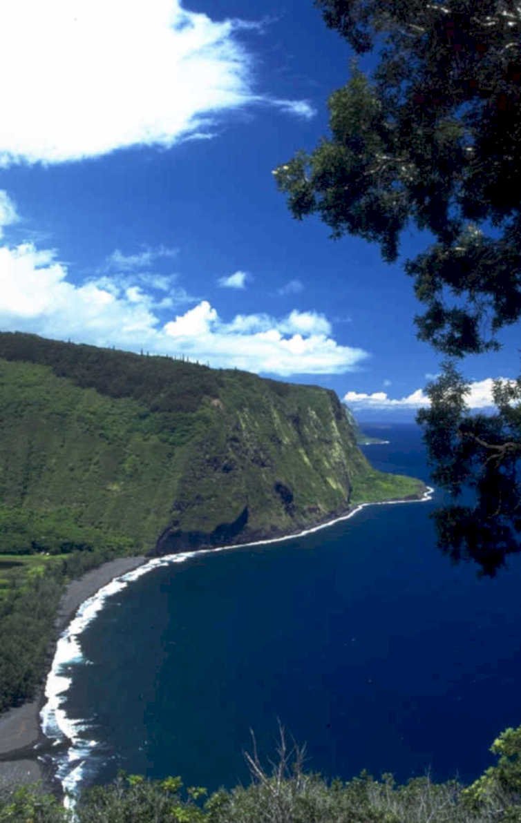 waimea canyon coast 1980s 1990s A4 Photo Print