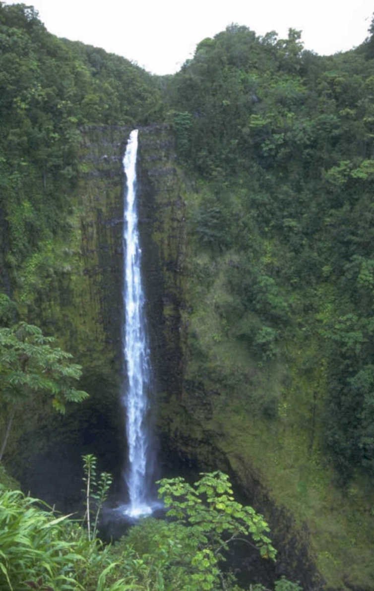 waimea falls waterfall 1980s 1990s A4 Photo Print
