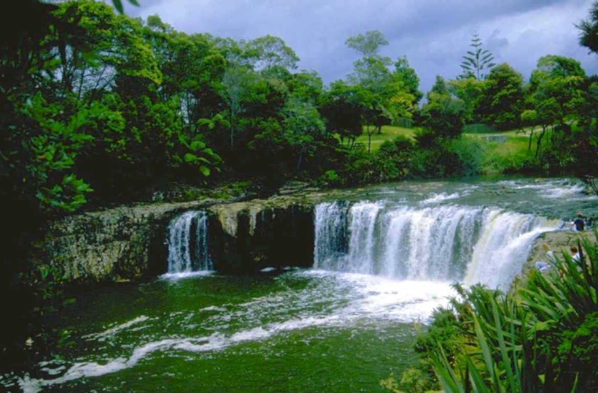 wairere falls waterfall 1980s 1990s A4 Photo Print