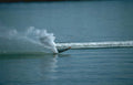 wakeboard spray blue Vintage A4 Photo Print