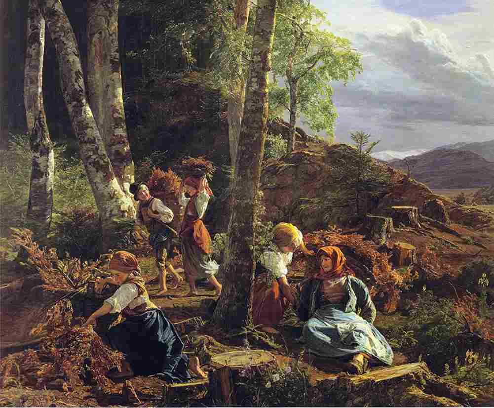 wald Brushwood Collectors Art A4 Photo Print