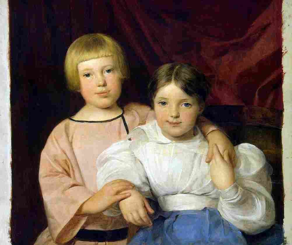 wald Children Art A4 Photo Print