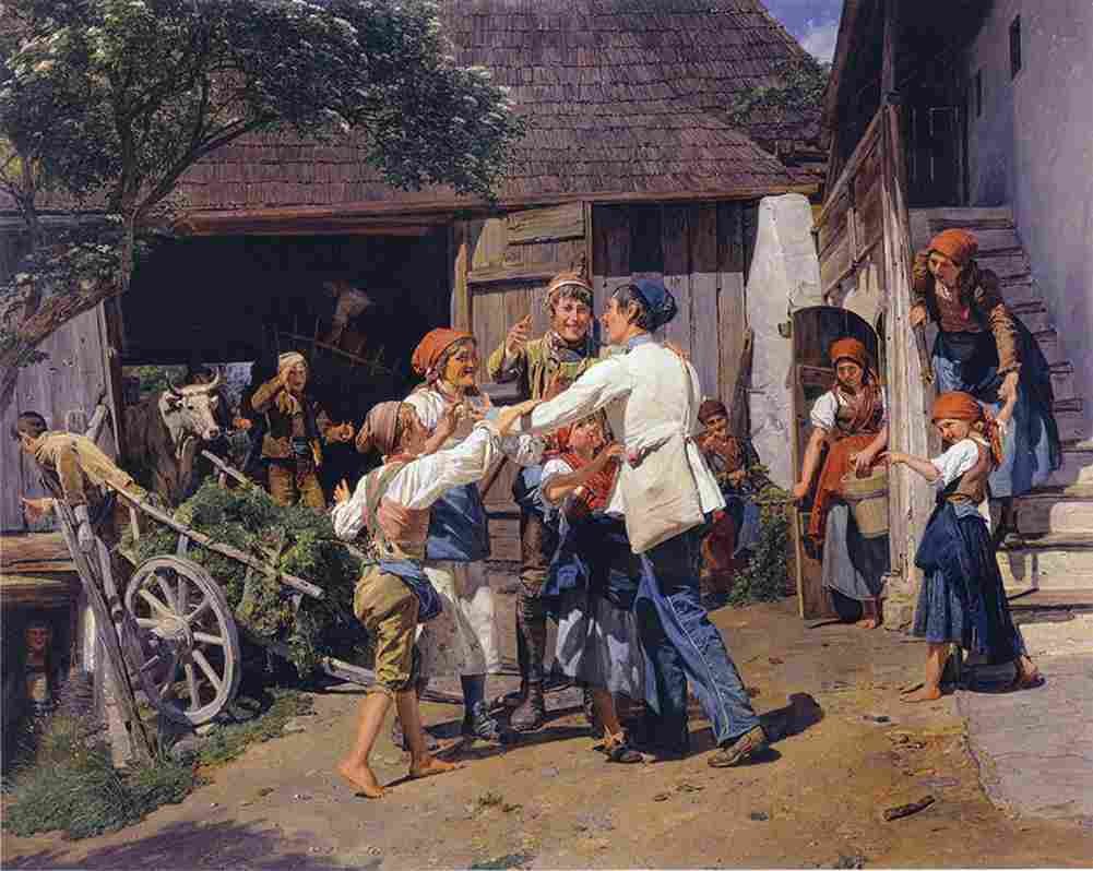 wald Homecoming into the Fathers House Art A4 Photo Print